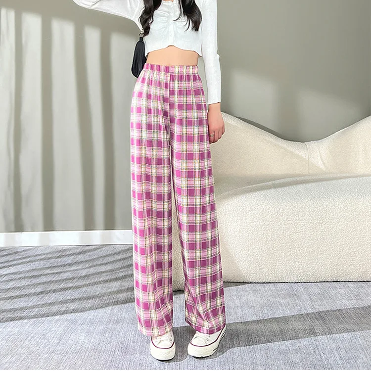 Purple plaid - lightweight