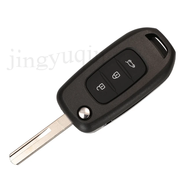 Jingyuqin CWTWB1G767 รีโมทสมาร์ทกุญแจรถสําหรับ Renault Kadjar CAPTUR Megane สัญลักษณ์ Logan Sandero Dacia Duster 433 MHz 4A PCF7961M 3