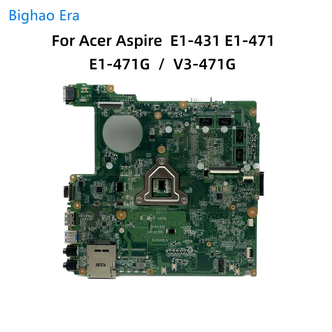 Placa-mãe do Portátil para Acer Aspire E1431 E1-471 V3-471 E1-471g Hm77 Chipconjunto Gt630m1gb Dazqsamb6f1 Dazqsamb6e1 Nbv7b11001 - Imagem 5