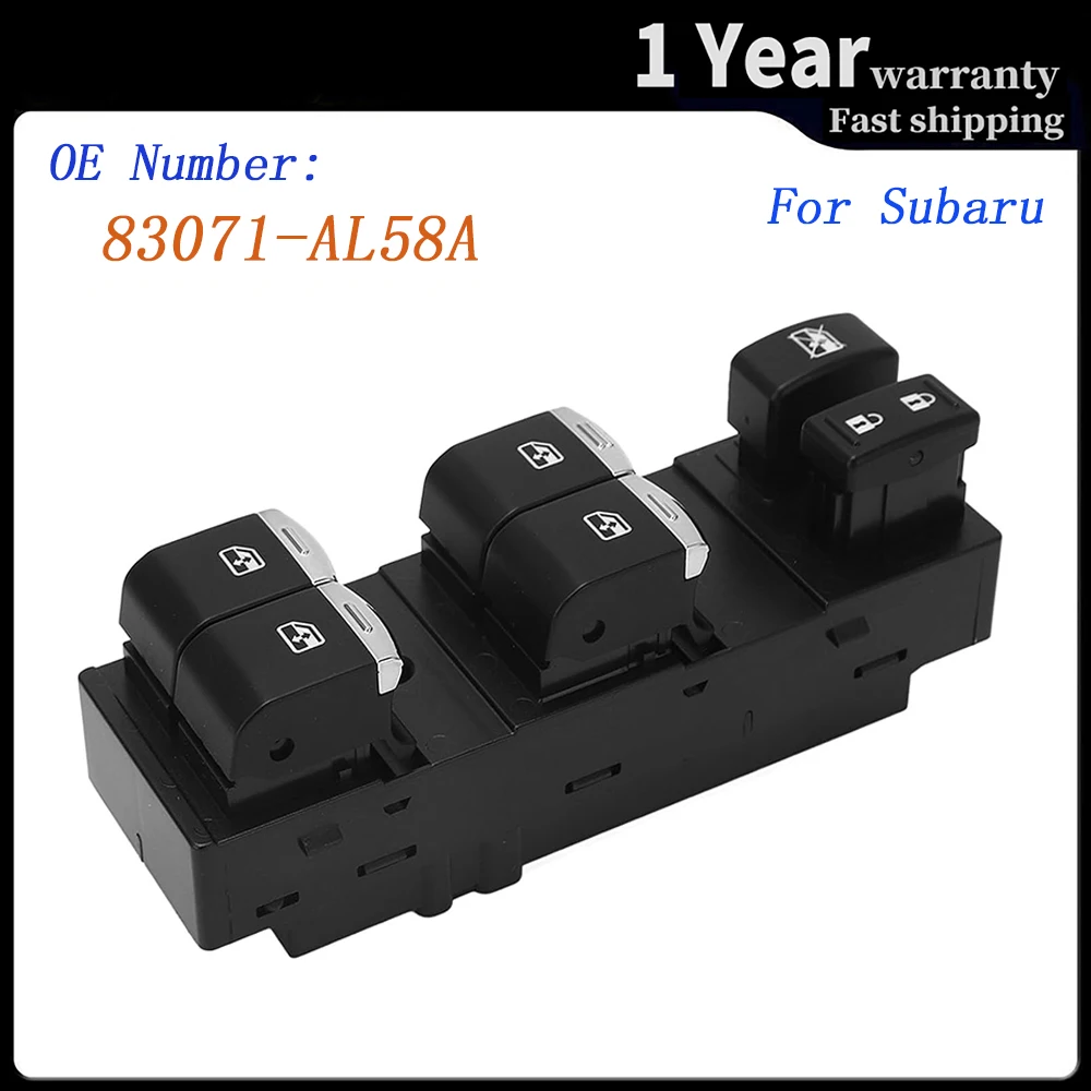 

Электронный главный переключатель стеклоподъемника для Subaru Outback 83071-AL58A 83071AL58A