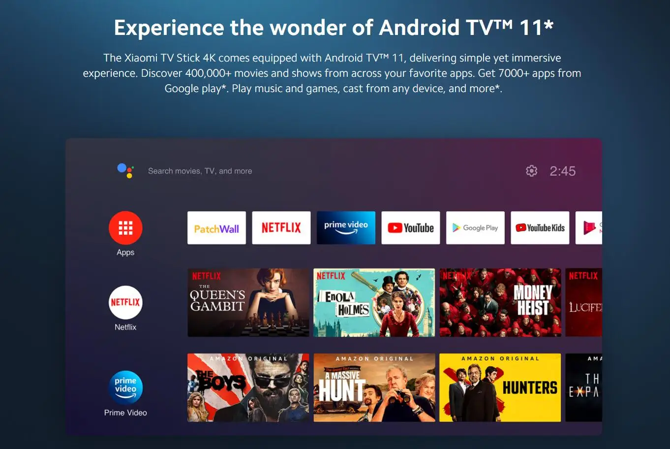 Dolby Vision ja 4K-visuaalinen esittely