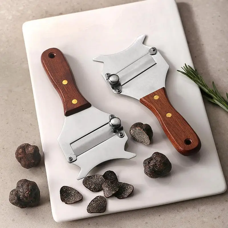 Cheese Knives Set Stainless Steel Truffle Cheese Slicer Lade Vegetable Peeler Slicer Peel Multifunctional Cheese Planer Cake Cutting Butter Tool