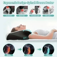 Butterfly Sleep Memory Neck Pillow Slow Rebound Comfortable Memory Foam Sleep Pillow Cervical Orthopedic Neck Massage Bed Pillow - Image 6