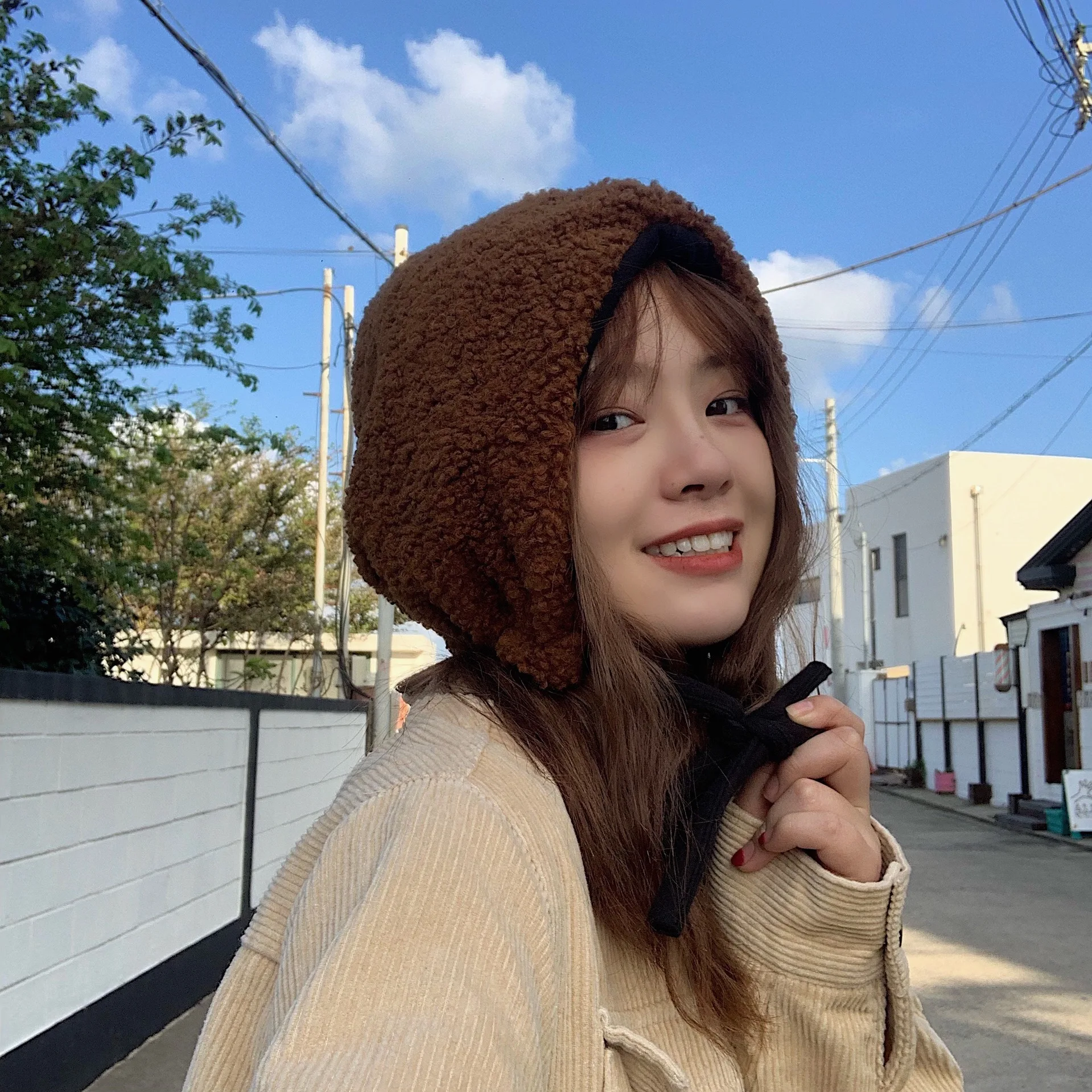 Artificial Fur Winter Hats Hat with Earflaps Hat Russian Winter Caps Fur Hood Hat Women's Bomber Hats Warm Beanies Cap Panama