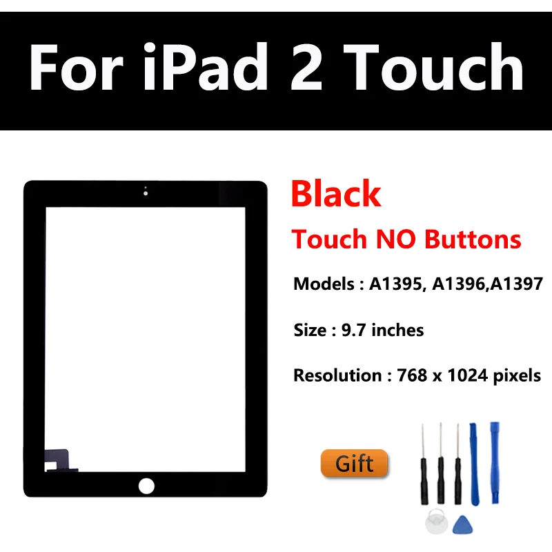 Sensor De Pantalla Táctil Con Panel De Cristal Y Botón De Inicio Para IPad, Nuevo, 3, 4, A1416