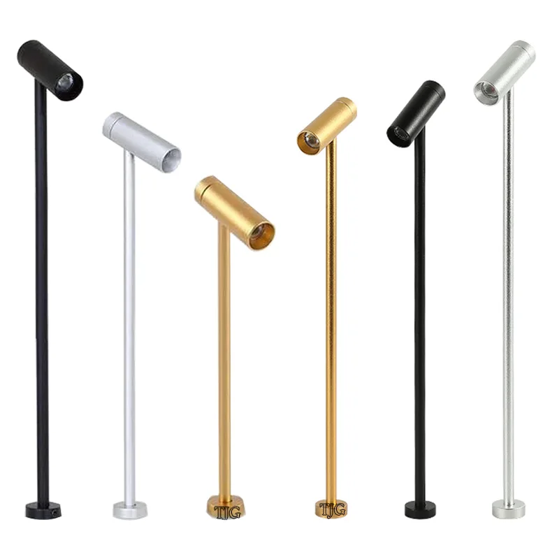 3W Dimmable 300mm/350mm LED spotlights Showcase Light wall lamp For Exhibition Display AC110V220V DC12V Led Spot Jewelry Display