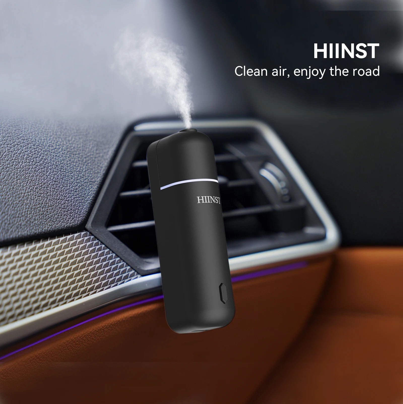 HIINST Luxury USB Rechargeable Aromatherapy Scent Car Air