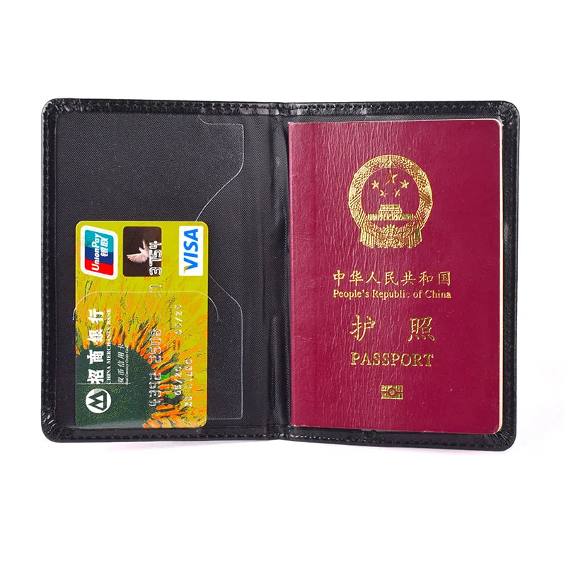 Standred Italy Synthetic Leather Passport Cover with Card Holder Travel Wallet Italia Passport Case for Italian Men Women