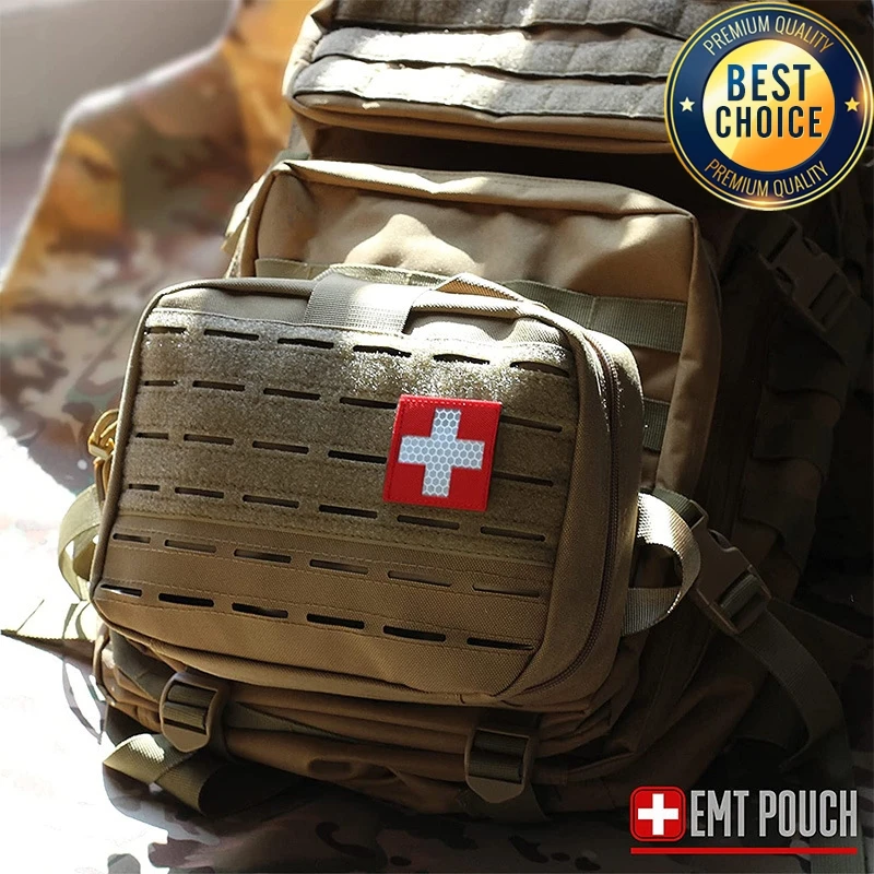 Tactical Medical Bag Outdoor Emergency Kit Molle Hunting Survival