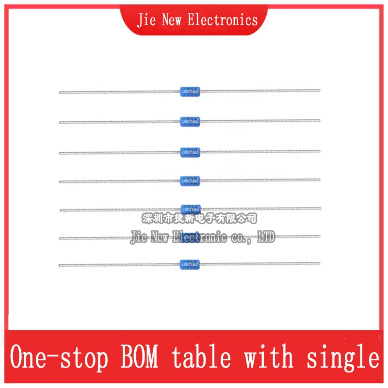 100PCS Blue Diac Trigger Diodes - DO-35 Package