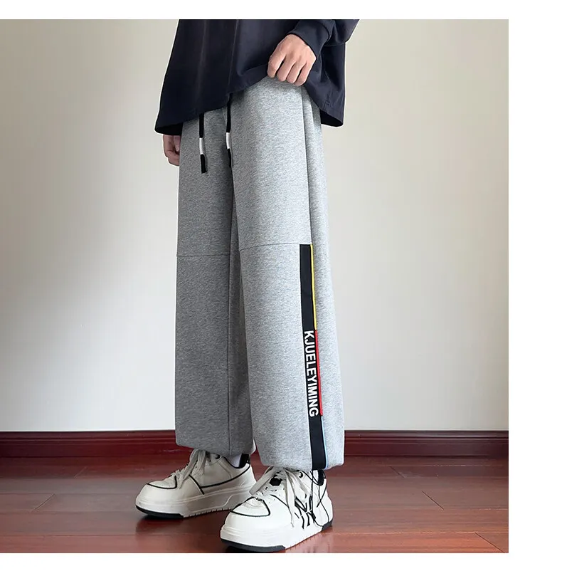 Hochwertige Herren-Baumwoll-Jogginghose 2026 Frühling Herbst Freizeithose Jugend Streetwear Große Größen 5XL Jogger Outdoor Loose-Fit Hose – Detail 10