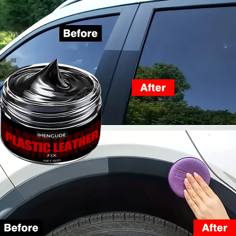 Car Plastic Repair Agent Interior Panel Polishing Wax Coating Paste Image 3