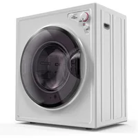 Portable Clothes Dryer, Electric Compact Front Load Tumble Laundry Dryer with Stainless Steel Tub & Easy Control Knob, Home,Dorm 1
