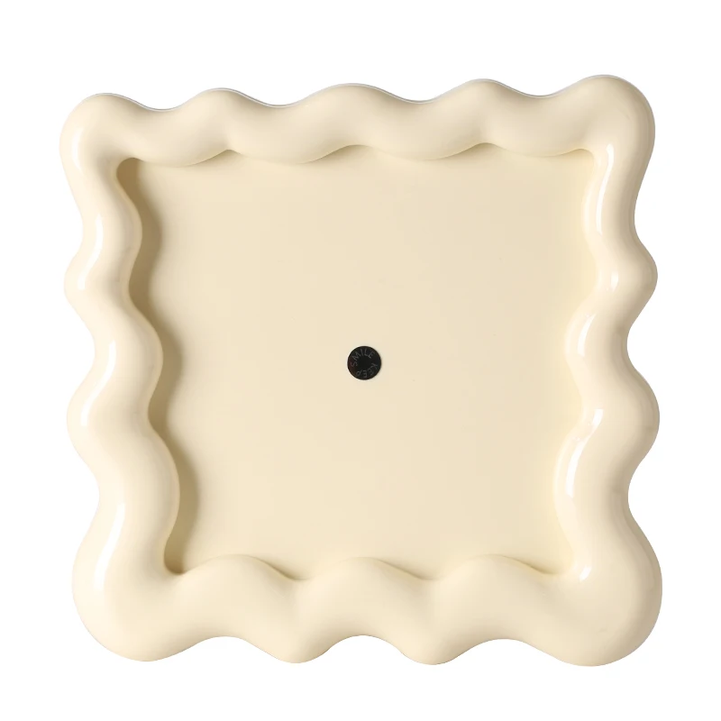 Home storage square Ripple tray storage tray
