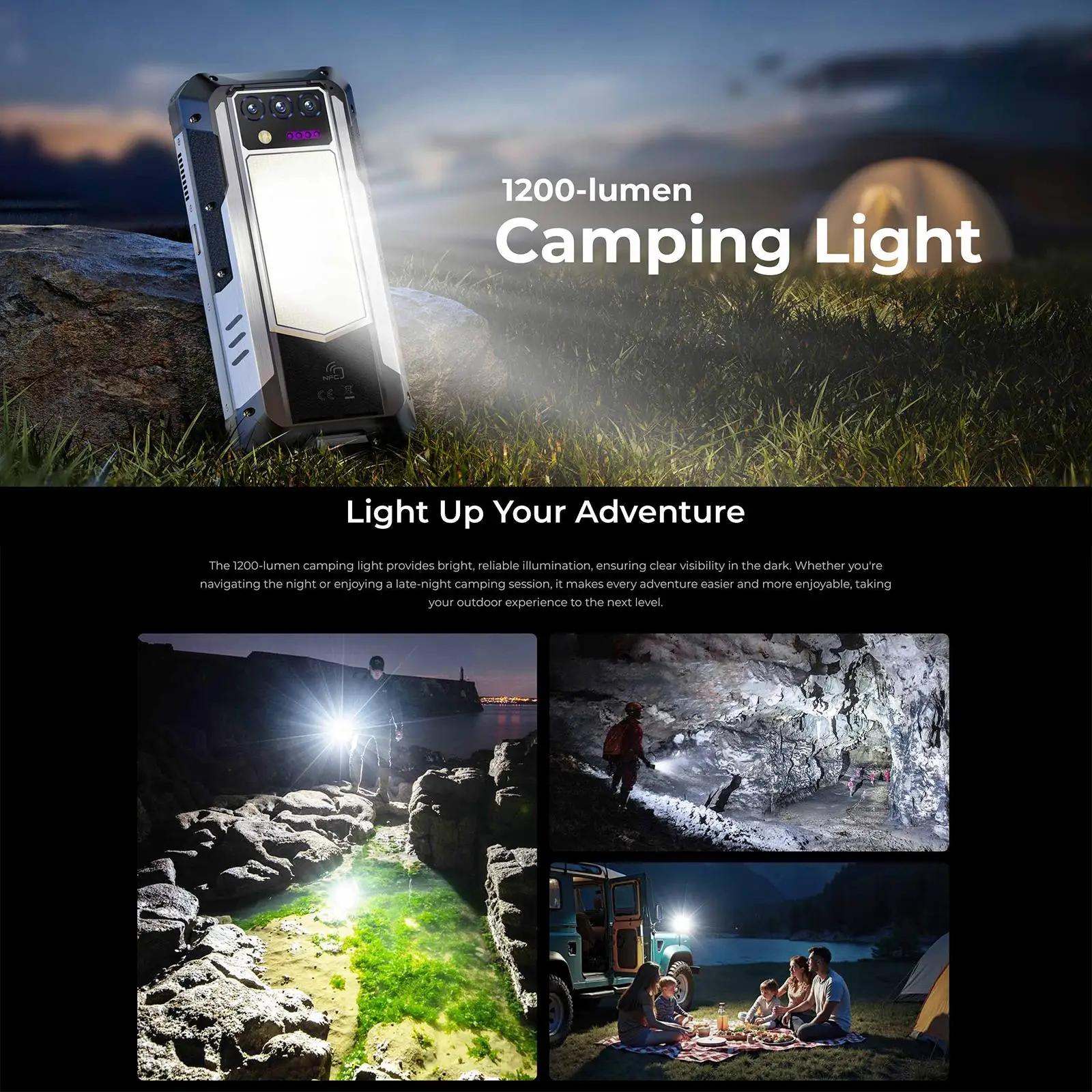 OUKITEL WP100 TITAN 5G スマートフォン 81ysOhi6H1L._AC_UF350,