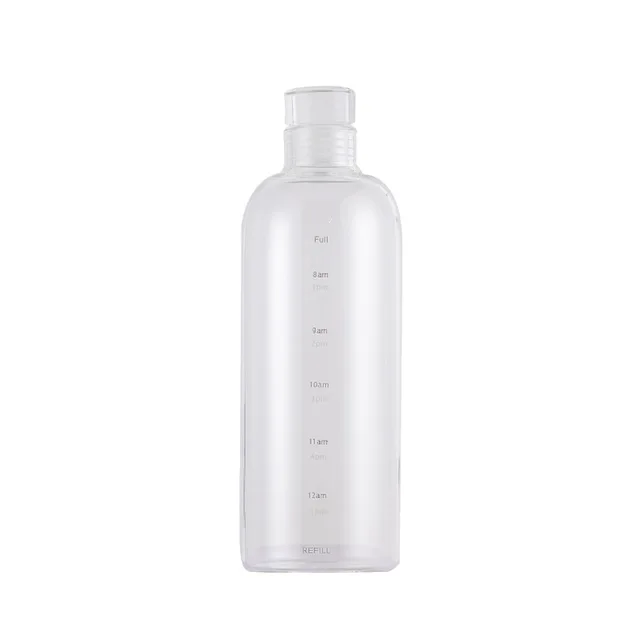 500ml Plastic Water Bottle with Time Marker Creative Large Capacity Leakproof Drink Bottle Gym Sport Water Bottles 6