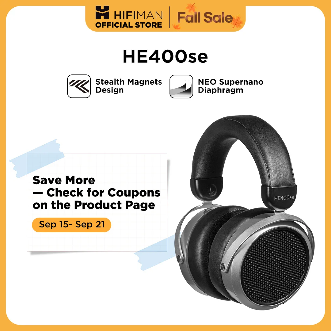 HIFIMAN HE400SE ステルス マグネット オーバーイヤー オープン