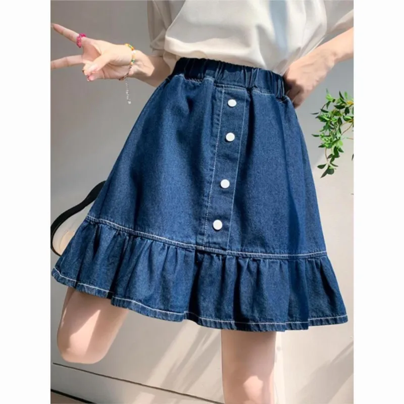 Spring Autumn Summer Girls Kids cotton Short skirts Fashion Casual Comfortable Cute Baby Children Clothing