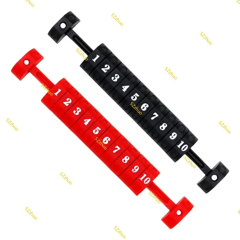 2Pcs 10 Numbers Scoring Counter Score Keepers for Foosball Table