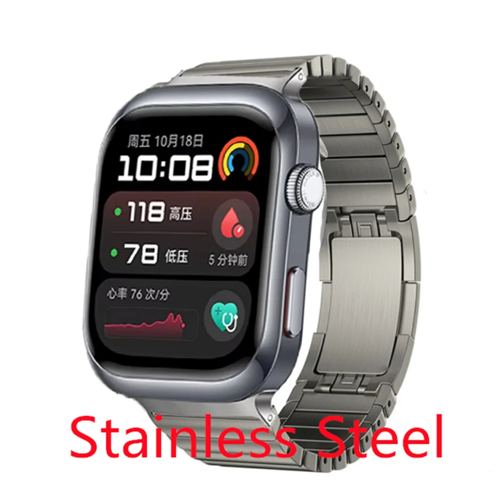 Premium Titanium Metal Bracelet for Huawei Watch D2 - Stainless Steel Replaceable Wristband