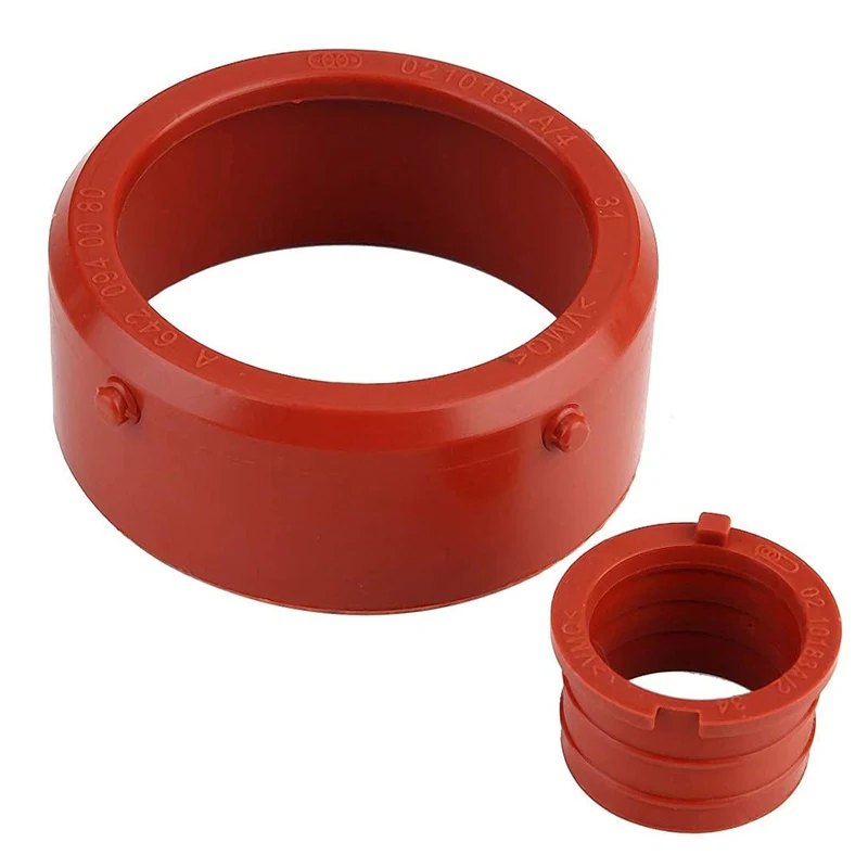 2pcs Car Engine Turbo Intake Seal & Engine Breather Seal Kit for Mercedes-Benz OM642 Engines Accessories