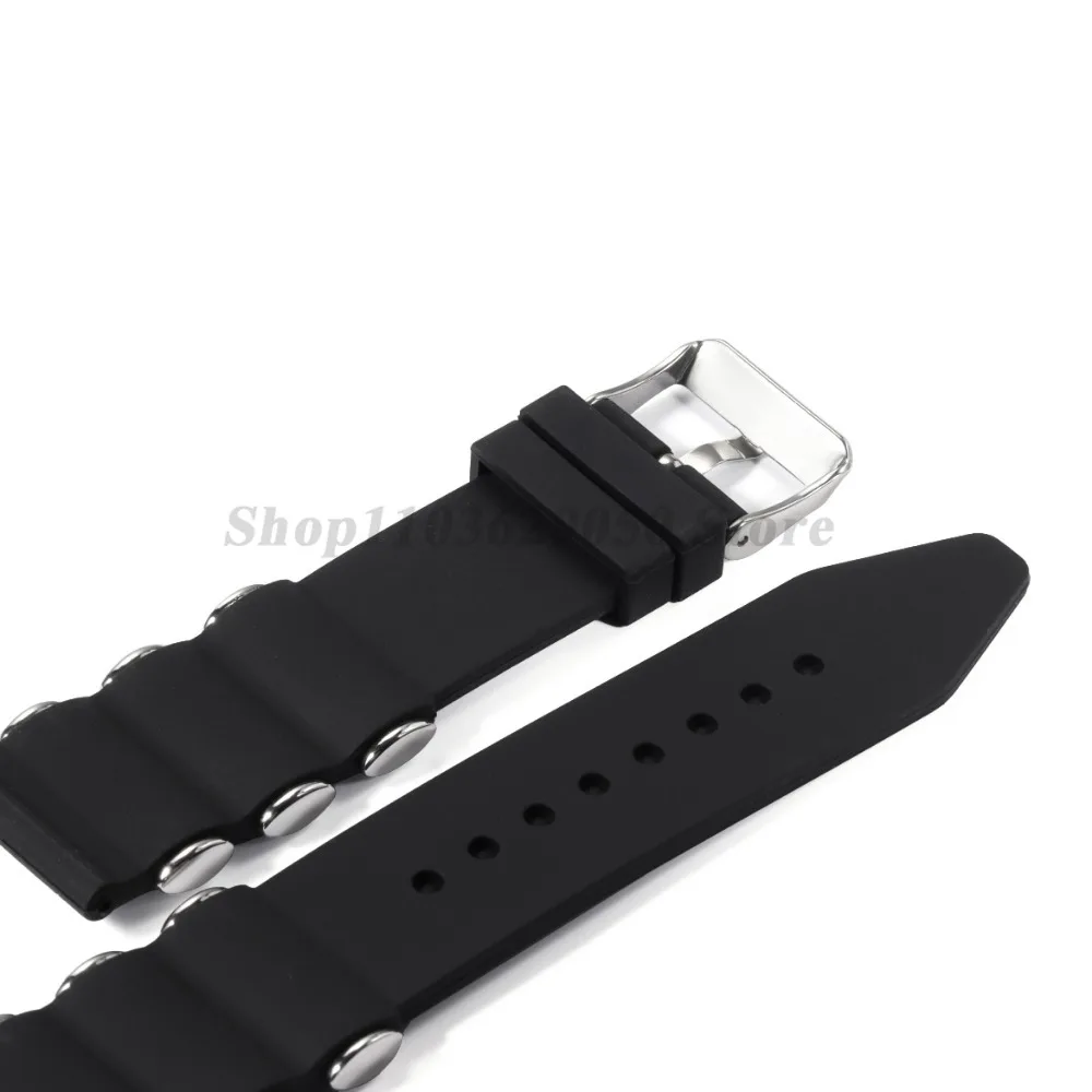 Waterproof Silicone Sports Watch Strap – Universal Fit