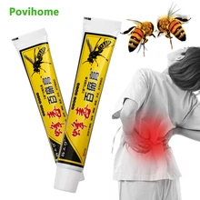 

1-4pcs Arthritis Pain Relief Ointment Bee Venom Cream Joint Lumbar Neck Ache Back Muscle Soreness Orthopedic Painkiller Plaster