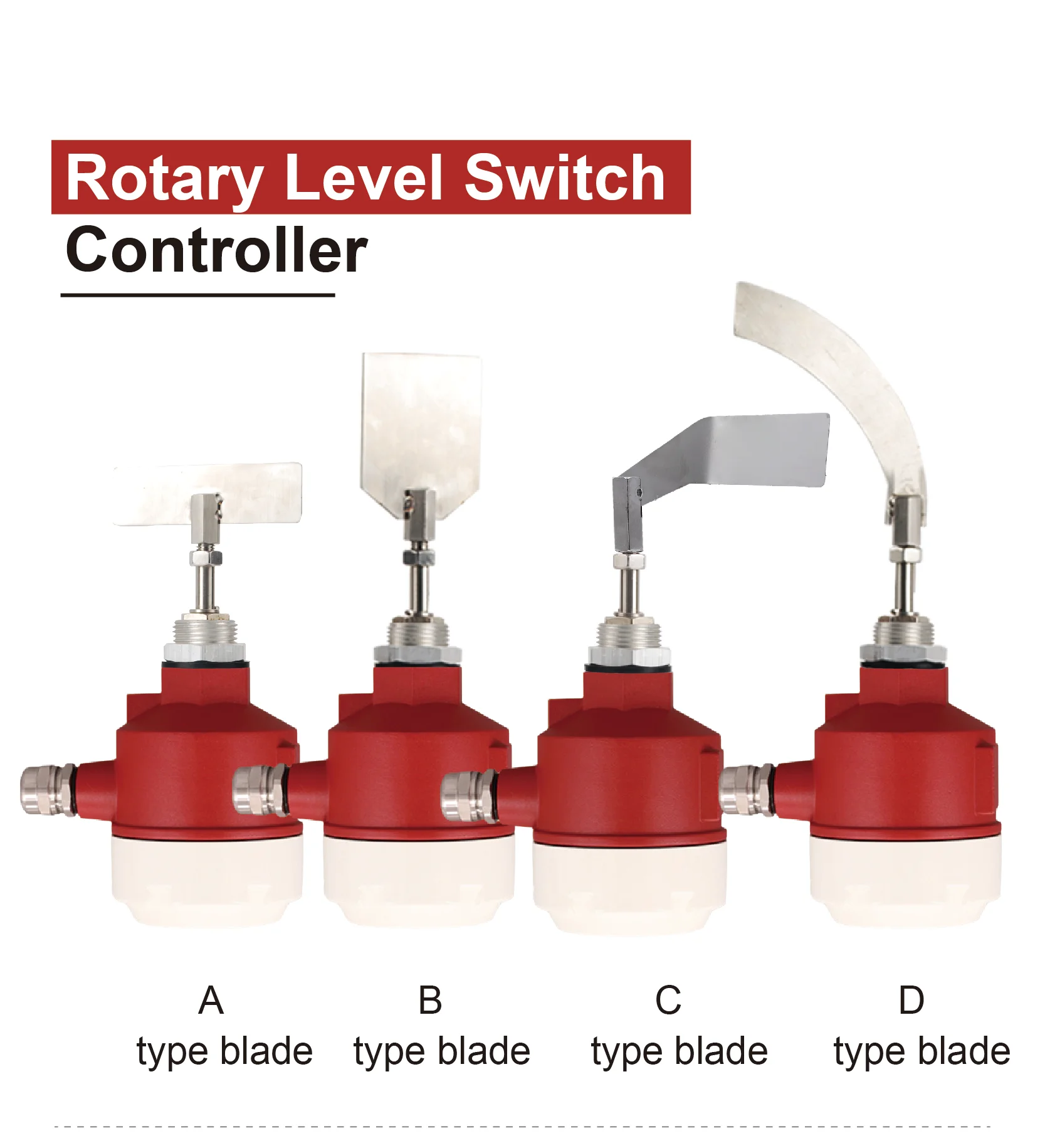 High-Temperature Paddle Level Switch rotary paddle level switch bulk solids sens