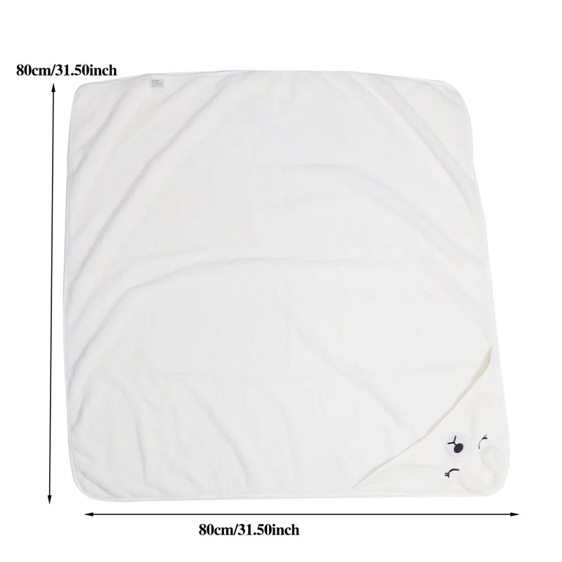 Baby Hooded Towel Coral Velvet Hugging Blanket