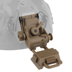 L4G24 Night Vision Mount PVS15 PVS18 GPNVG18 Tactical Helmet Mount NVG Holder Bracket Helmet Stent