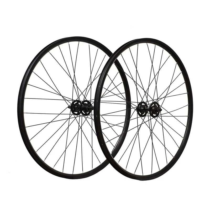 固定ギア自転車ホイールピストリムシルバー 700C 32 穴ヴィンテージ