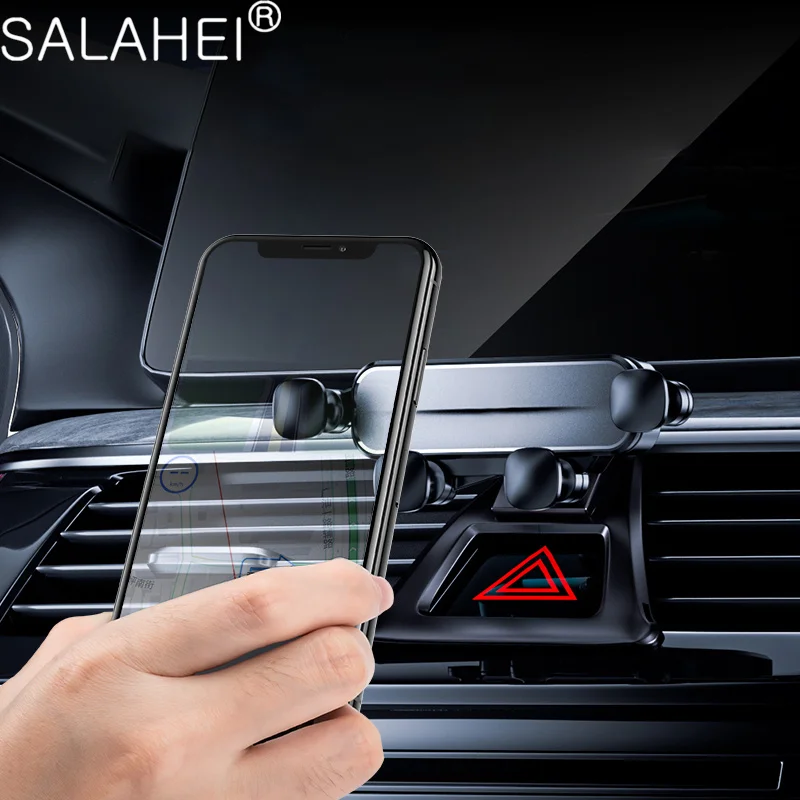 Car Mobile Phone Holder For Nissan Qashqai J11-X-Trail T33 + T32 2014- Air Vent GPS Gravity Navigation Bracket