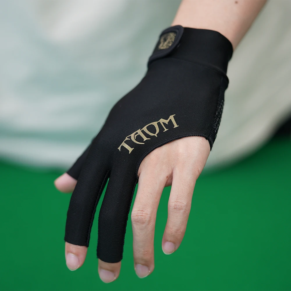 thumbnail image 2 of TAOM Midas Ultra Silky Billiards Cue Glove – Thin, Breathable, With Anti-Slip Pad For Left Or Right Hand 2 of 11
