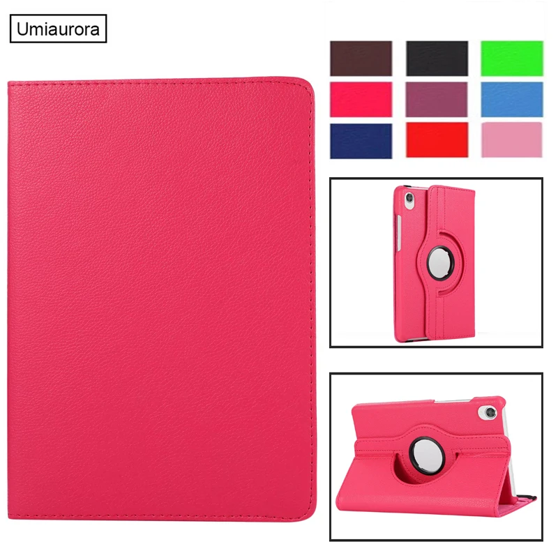 Tablet Capa Shell para Lenovo Tab m8 3ª Geração 8.0 Tb8506f 8506x 360 Rotação Stand Case hd Fhd Tb9505f n Tb-8705f