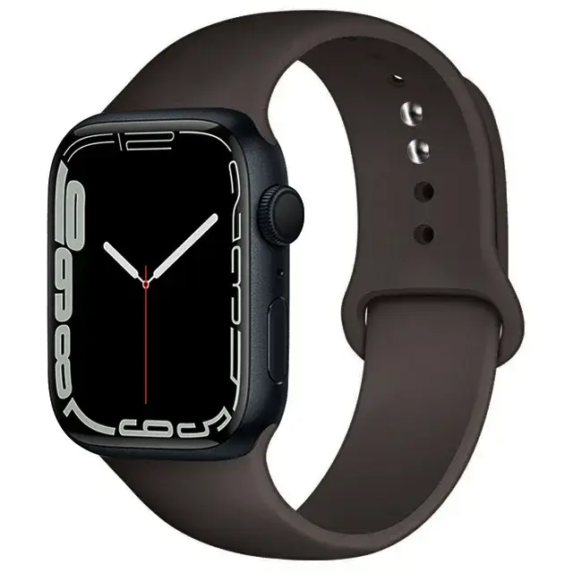 Silicone Band For Apple Watch straps 49mm 40mm 44 mm 45mm 46mm 42mm 41mm 38mm sports bracelet iWatch series 10 9 8 3 SE ultra 2 - Image 7