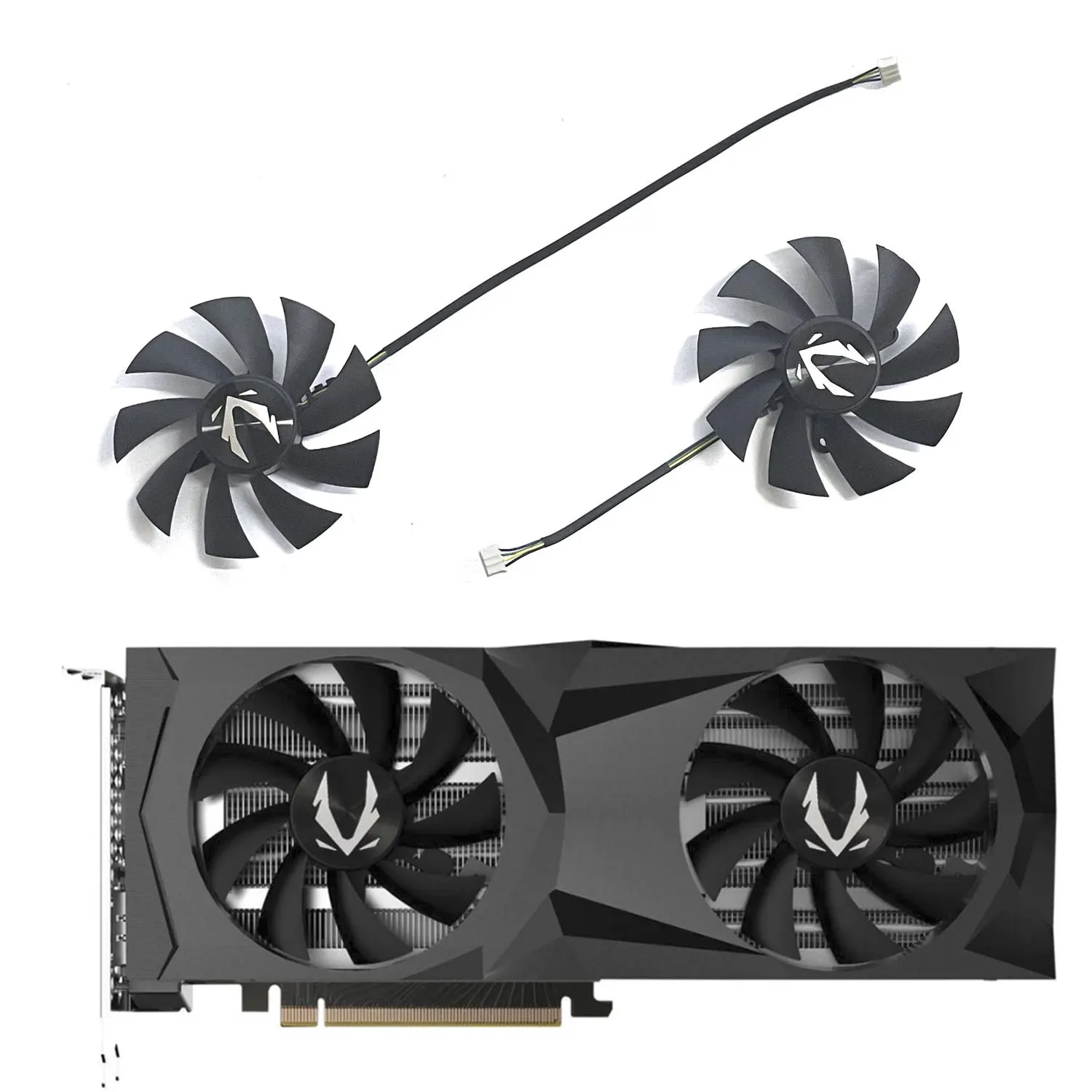 Nuova Ventola Gpu Ga92S2U Rtx 2070 Amp, Per Ventola Di Raffreddamento Della Scheda Grafica Zotac Gaming Geforce Rtx 2070 2060 Super Twin, Rtx 2070 208