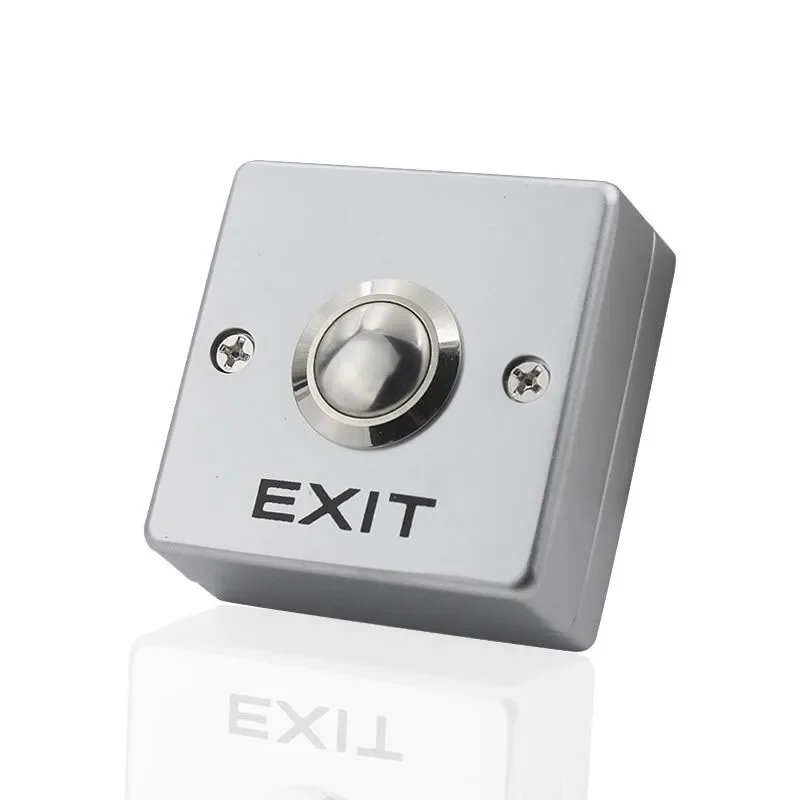 Door Exit Release Button Zinc Alloy Panel GATE Push Switch For Door Access Control System to open door door access button