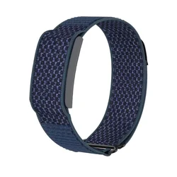 Nylon Loop Sport Bands - Adjustable Replacement Bracelet Strap - Strap  helio (Dark Blue)