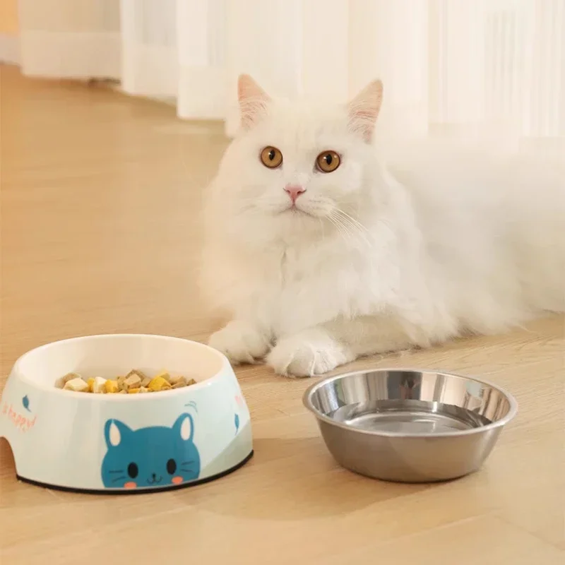 

Миска для кошек, кормушка для домашних животных, миска из нержавеющей стали для корма собак, бутылка для воды для собак, миска для кошек, съемный держатель для питомцев, товары для домашних животных