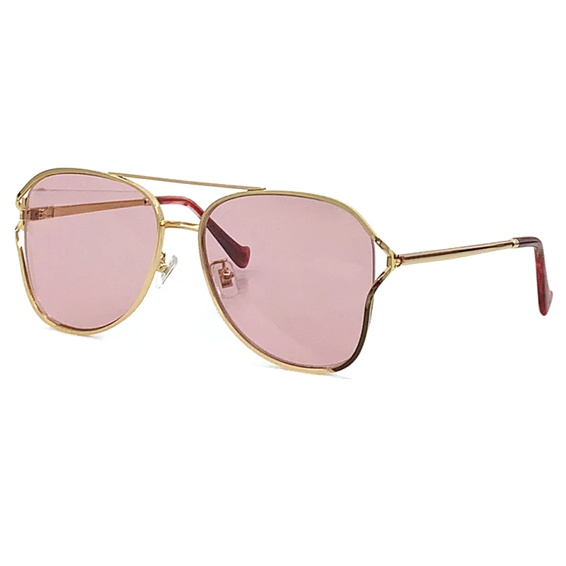 

Новинка 2024, роскошные женские солнцезащитные очки от известного бренда, солнцезащитные очки в металлической оправе с защитой UV400, уличные оттенки, очки с градиентом, оригинальная коробка