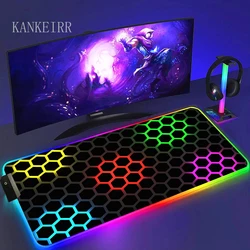 RGB Luminous Gaming Desk Mat with LED Backlight - RGB 350x250x3mm (TL2717)