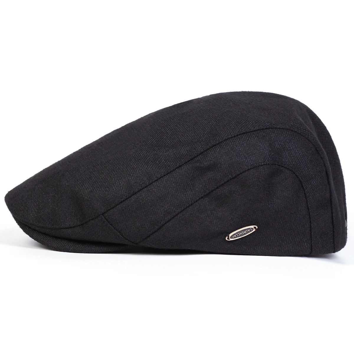 LAURENCLAY Herren Newsboy Caps mit Schriftzug, Britische Malerhüte, Frühlings- und Herbst-Flatcaps, Hip-Hop-Baskenmützen – Detail 3
