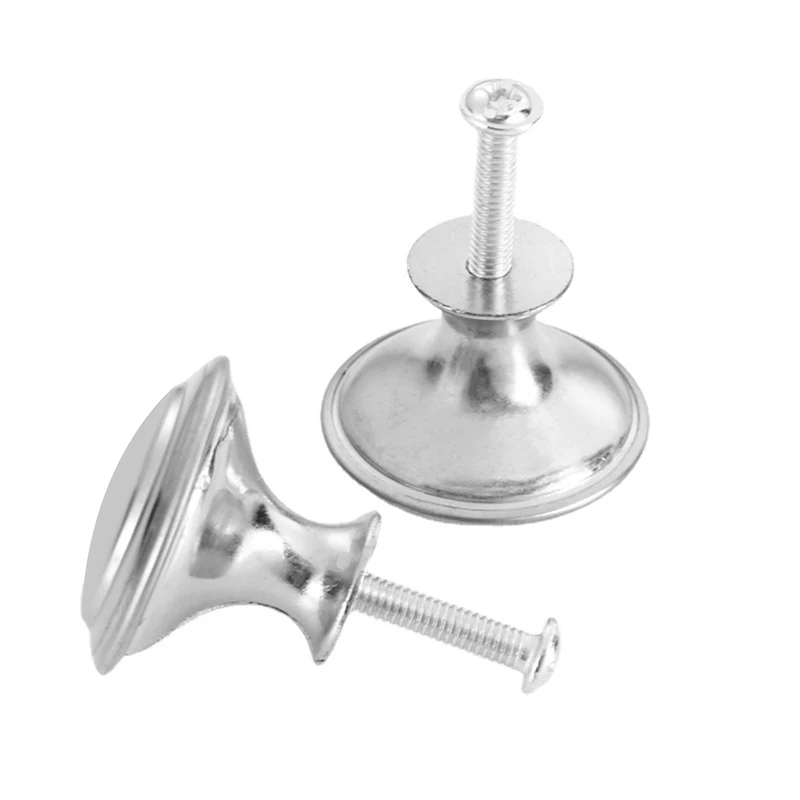 Description Picture 3 of item2PCS Round Cabinet Knobs Stainless Steel Drawer Door Pull Kitchen Cupboard Door Decoration Handles Home Cabinet Knobs Hardware