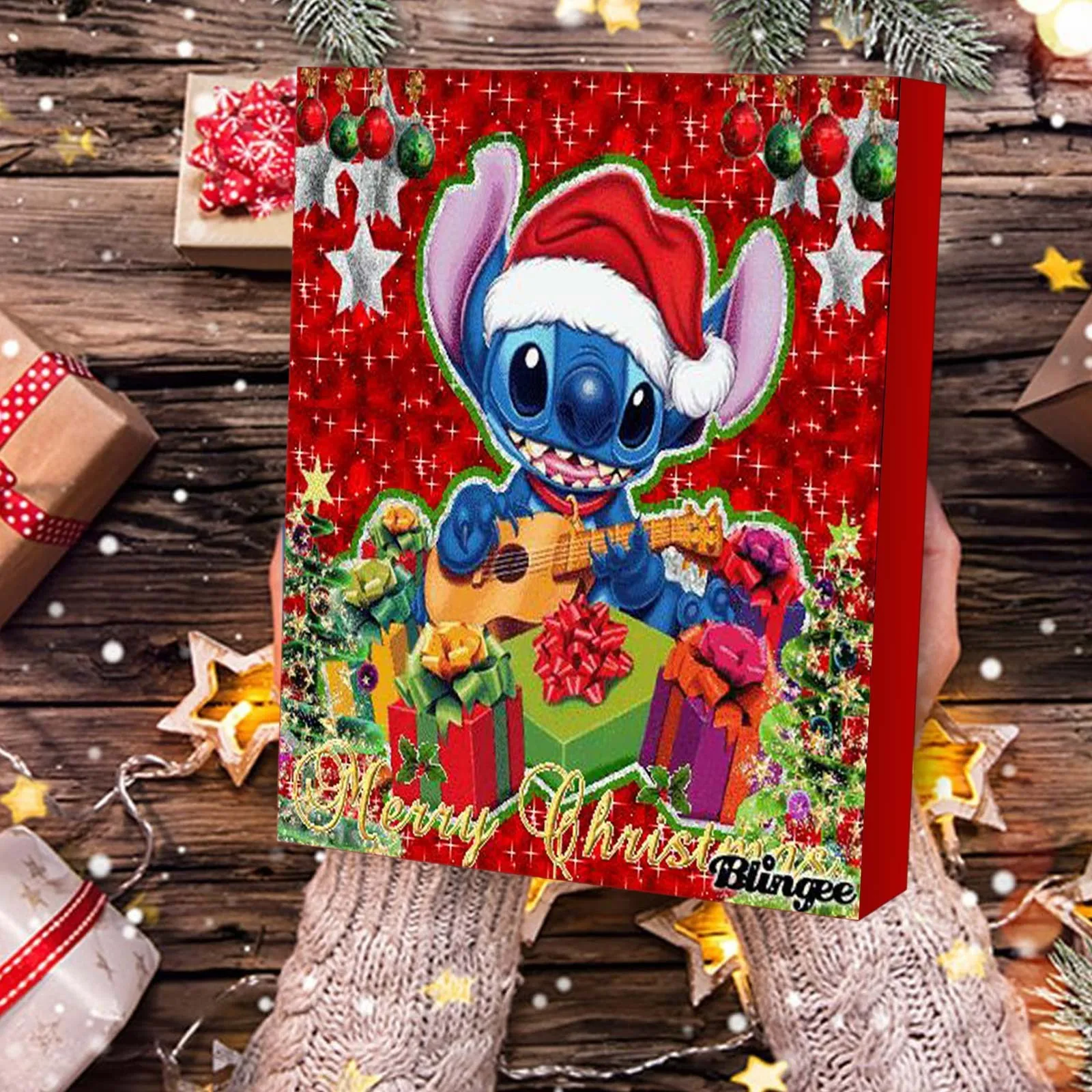 202 Christmas Advent Calendar Gifts Diy Bracelet Making Kit For For Kids Adult 24-Days Christmas Countdown Calendar Jewelry
