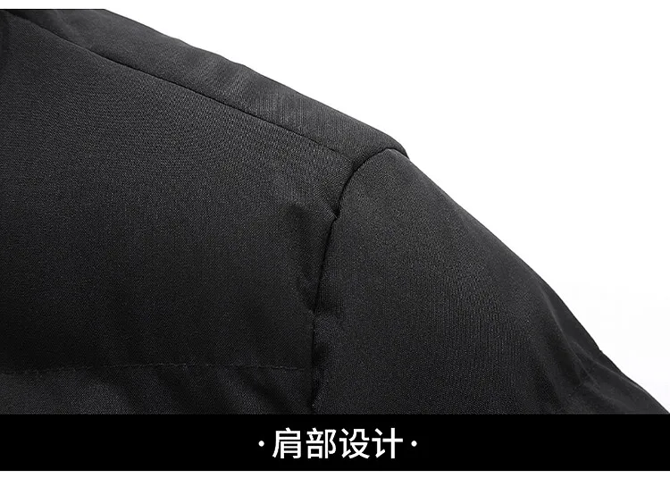 New parka jacket 2024 Men's winter and coat Cotton windproof thick thermal M-5XL