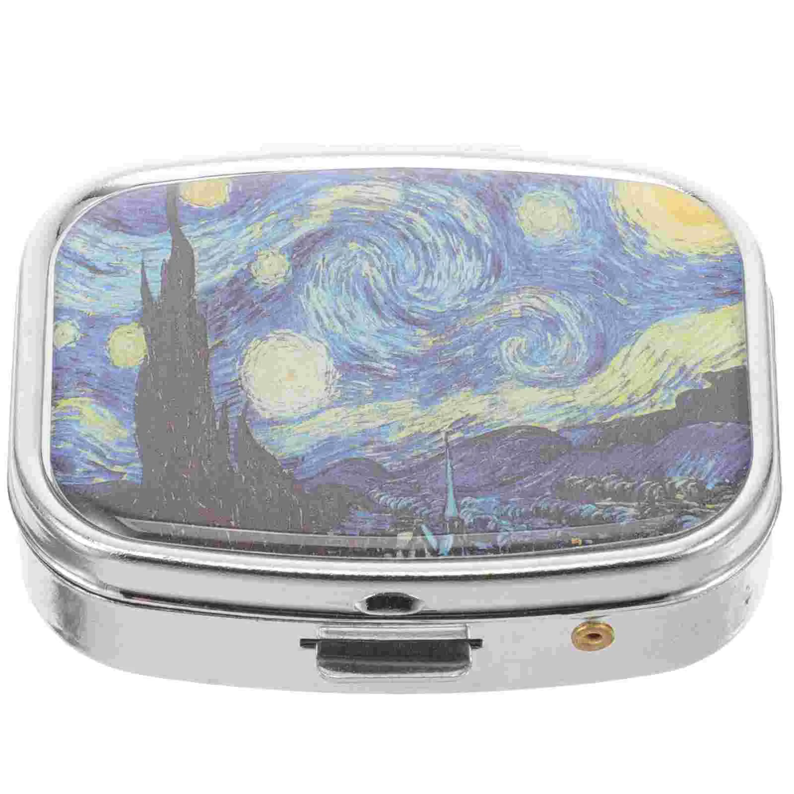 

Daily Pill Box Travel Pill Organizers Portable Medicine Storage Box Small Pill Box