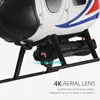 4K HD Camera Simulation Remote Control Helicopter Kids Toy 2.4G LED Lighting One Key Take Off APP Control WIFI FPV RC Helicopter 2