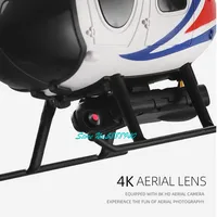 4K HD Camera Simulation Remote Control Helicopter Kids Toy 2.4G LED Lighting One Key Take Off APP Control WIFI FPV RC Helicopter 2