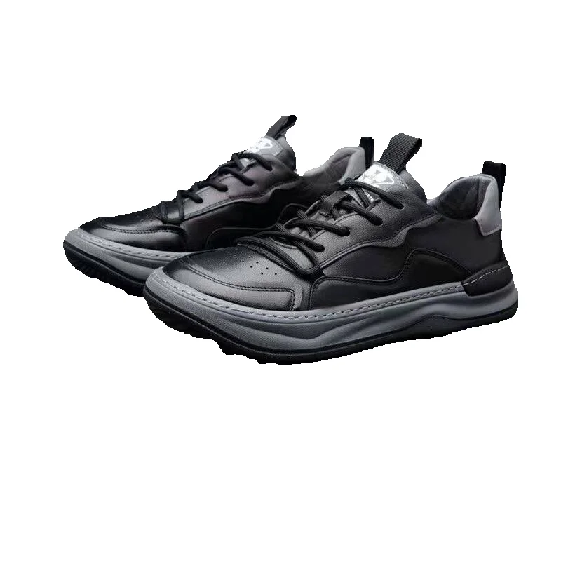 Regal Footwear Clown Men Slouch Head 2025 Neue echte Leder Vielseitige atmungsaktive trendige High-End-Sport-Casual-Herrenschuhe_voghion.com