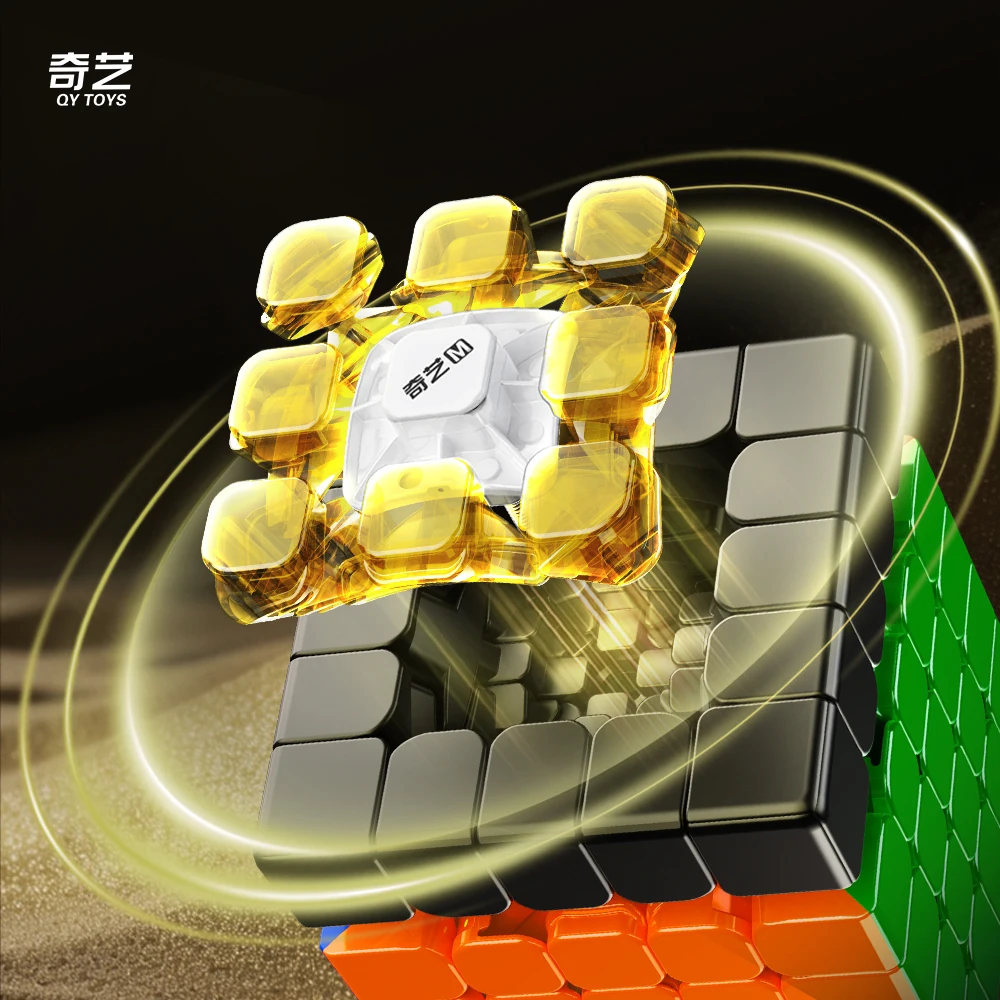 [Picube] QiYi 5x5x5 워리어 5x5 큐브 스피드 5 레이어 큐보 마히코 스티커리스 매직 퍼즐 큐브 장난감 큐보 스피드큐브 UV 코팅